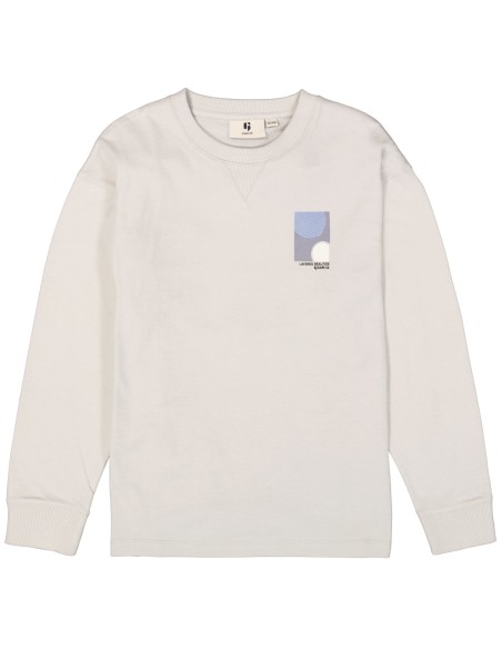 T -shirt a manches pour garçon cloud grey - Garcia