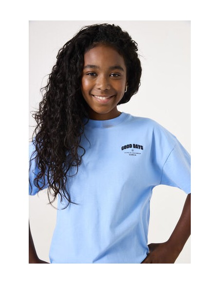 T-shirt bleu pour fille - Garcia