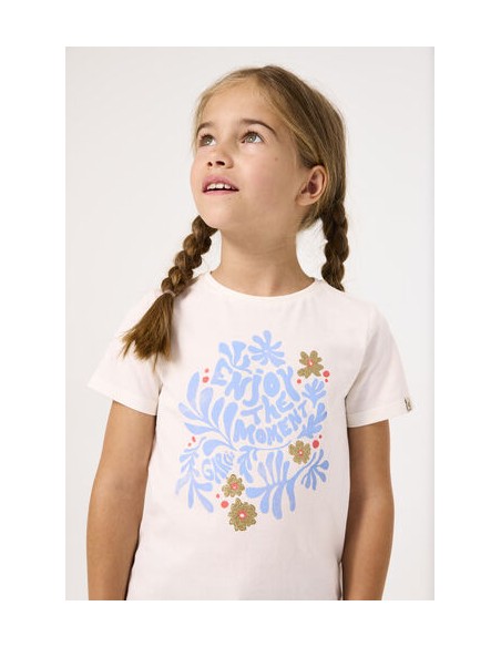 T-shirt pour fille warm white - Garcia