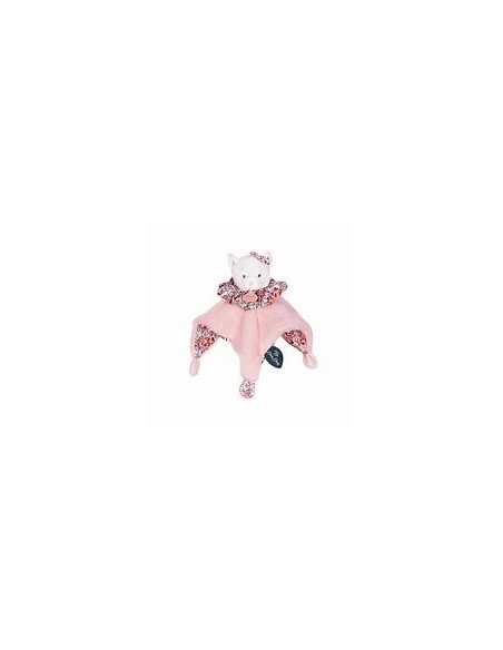 Doudou boule chat rose  - Doudou et compagnie