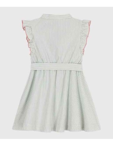 Robe a rayures pour fille - Petit Bateau