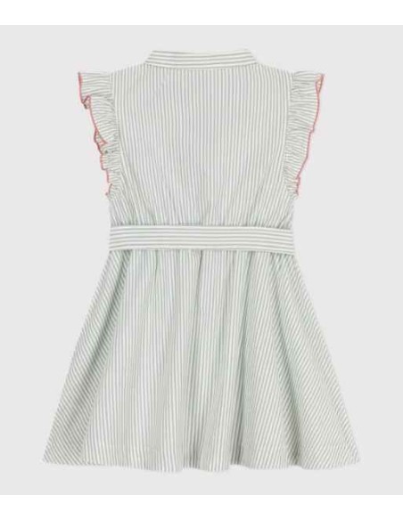 Robe a rayures pour fille - Petit Bateau