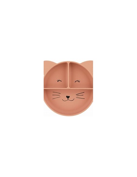 Assiette en silicone chat - Trixie