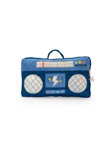 Coussin radio puce et pilou - Moulin Roty
