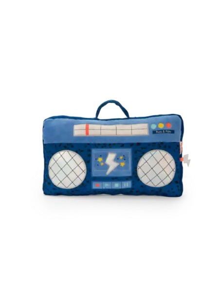 Coussin radio puce et pilou - Moulin Roty