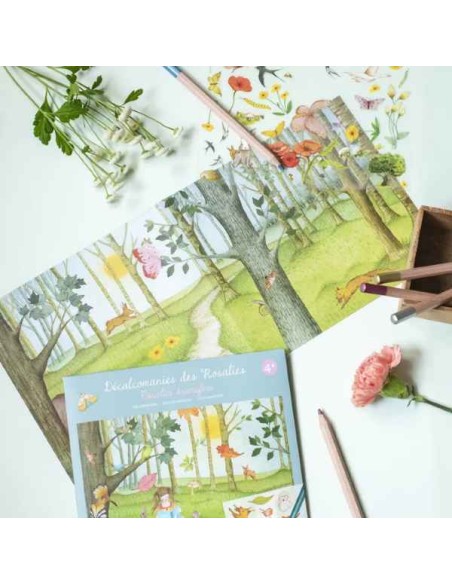 Décalcomanies Les Rosalies – Moulin Roty | Activité pour enfants