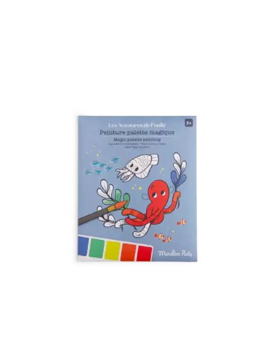 Peinture palette magique paulie - Moulin Roty