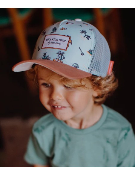 Casquette blue island - Hello Hossy