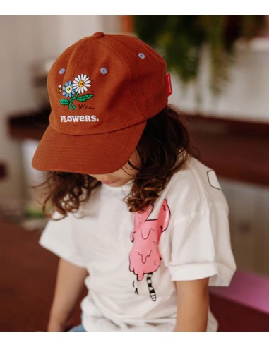 Casquette linen flowers - Hello Hossy