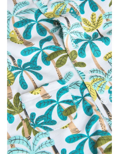 Grenouillère en tricot imprimé pour bébé -Boboli