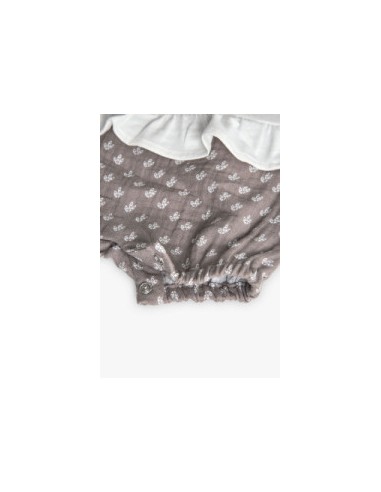 Grenouillère en tricot bi matiere pour bébé -Boboli