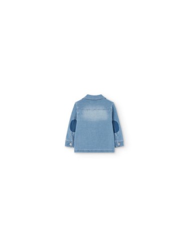 Chemise jean maille pour bébé -Boboli