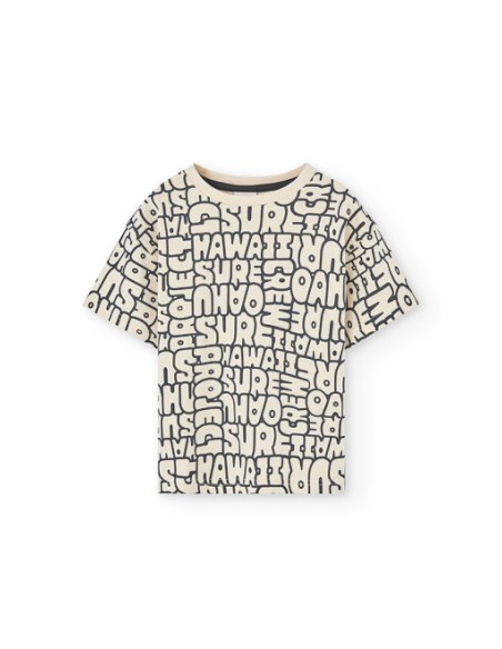 T shirt lettre - Boboli