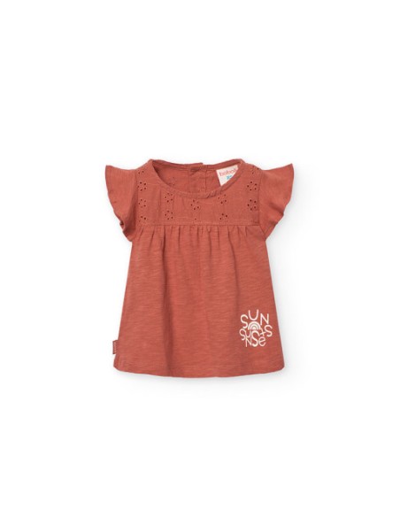 T-Shirt tricot combiné pour bébé - Boboli