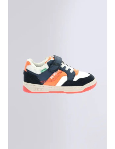 Kickarting marine blanc orange - Kickers