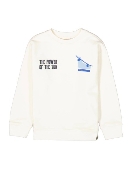 Boys sweat cream white - Garcia