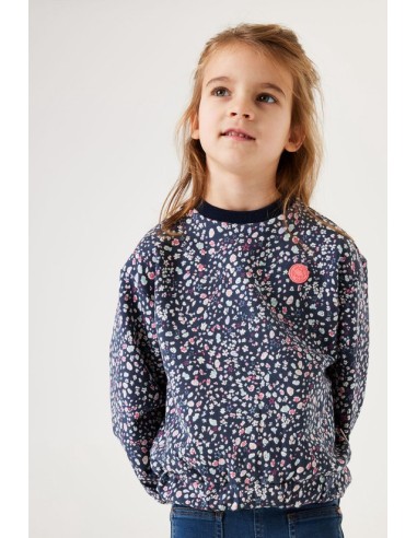 Girls sweat bLue heather - Garcia