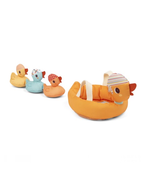 Maman canard et ses canetons aimantés - Lilliputiens 82350