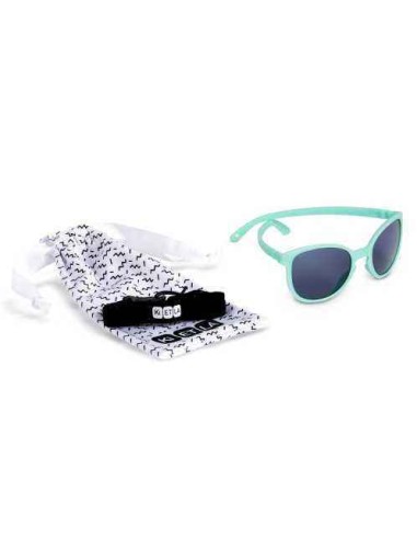Lunettes de soleil Wazz menthe 2-4 ans - Ki Et La