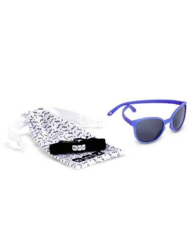 Lunettes de soleil Wazz bleu intense 2-4 ans - Ki Et La