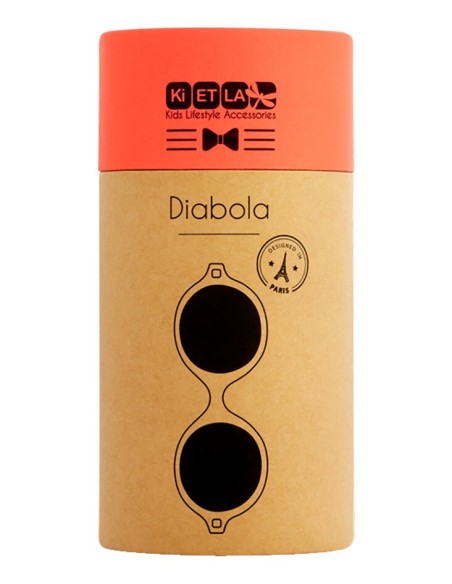 Lunettes de soleil diabola orange fluo 0-1 an - Ki et la