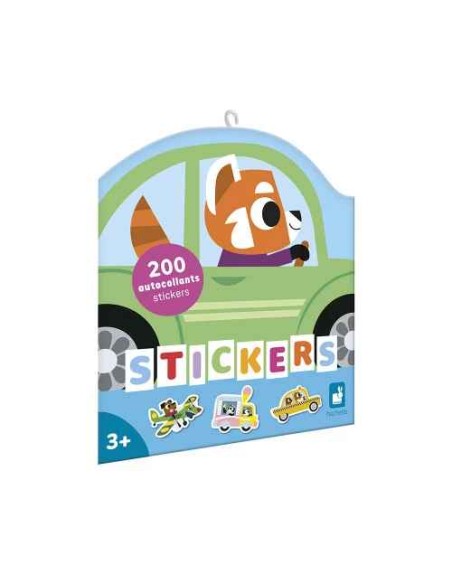 Stickers les véhicules x 200 - Janod