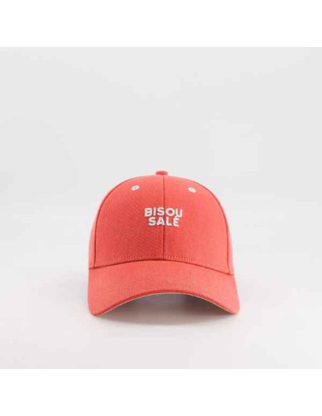Casquette Bisou Salé Terracotta - Chamaye