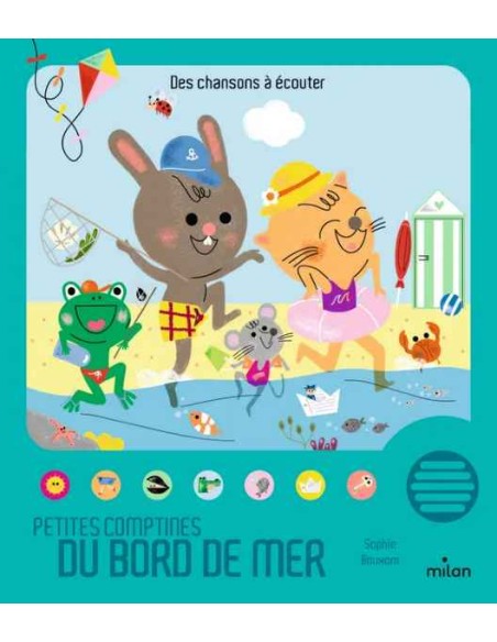 Livre les comptines du bord de mer - Milan