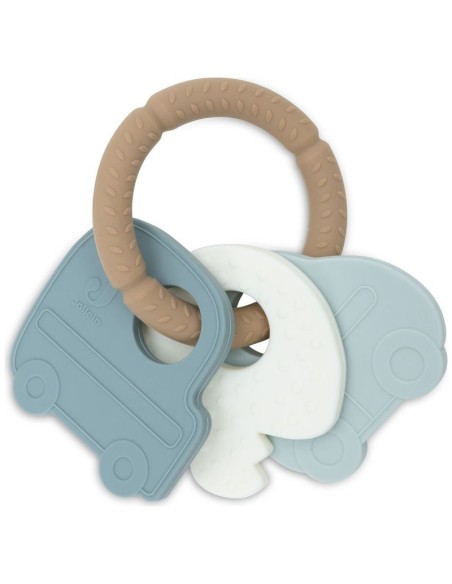 Anneau de Dentition Porte-clé En Silicone On The Go - Jollein