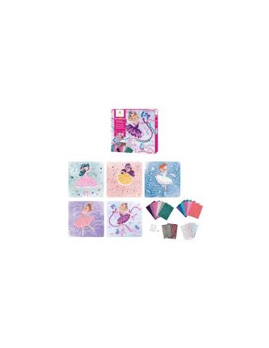 Stick'N Fun GM Mosaïques Princesses ballerine - Sycomore