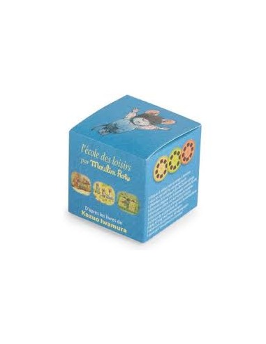 Recharge 3 disques lampe a histoires la famille souris - Moulin Roty