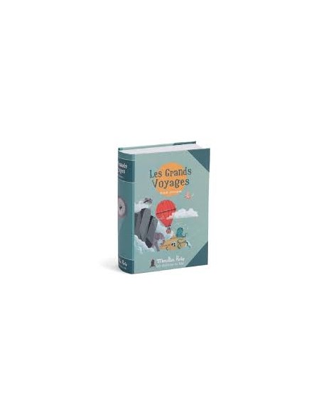 Coffret lampe a histoires Les grands voyages - Moulin Roty