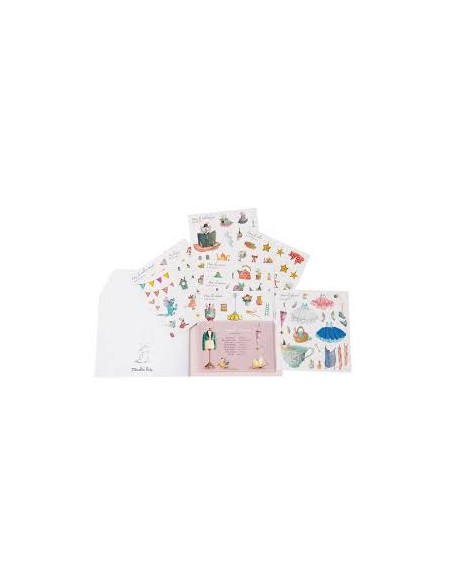 Cahier de coloriage Il etait une fois - Moulin Roty
