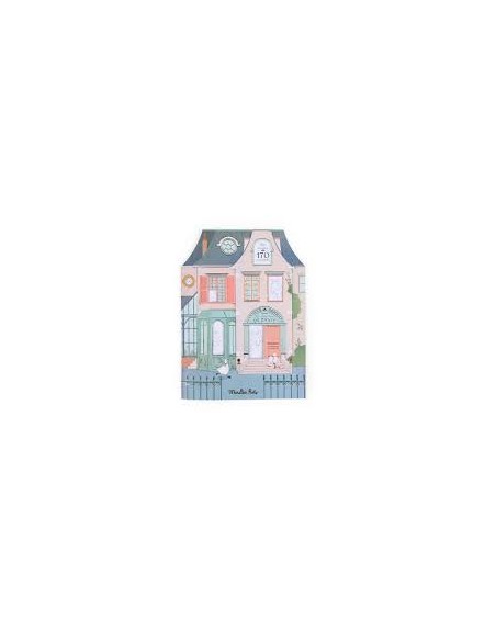 Cahier Coloriage sticker ecole de danse - Moulin Roty