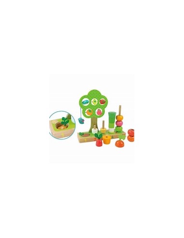 J'apprends à compter les légumes – Vilac | Jeu éducatif en bois