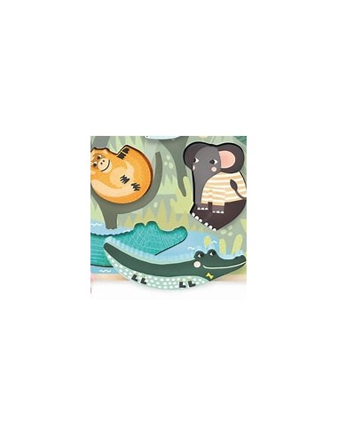 Encastrement Tactile Jungle Michelle Carlslund – Vilac | Jeu éducatif