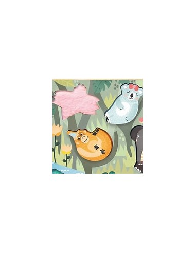Encastrement Tactile Jungle Michelle Carlslund – Vilac | Jeu éducatif