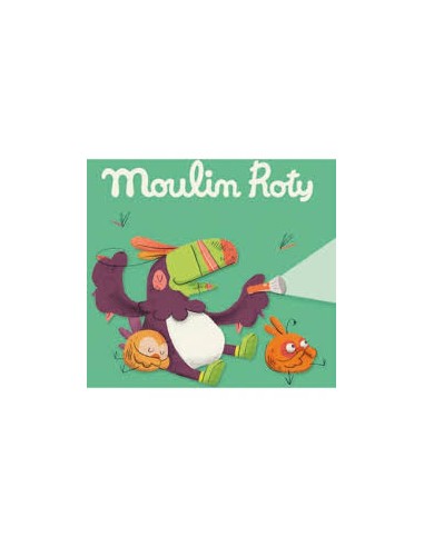 3 Disques – Lampe à Histoire Dans la Jungle – Moulin Roty