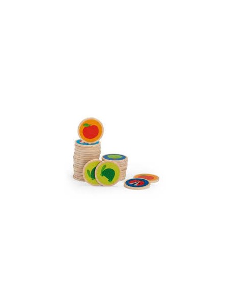 Mémo Jardin en Bois – Les Popipop – Moulin Roty