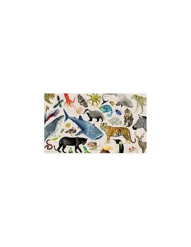 Puzzle animaux du monde 200 pièces – Moulin Roty dès 6 ans