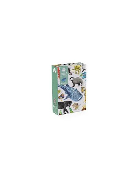 Puzzle animaux du monde 200 pieces - Moulin Roty