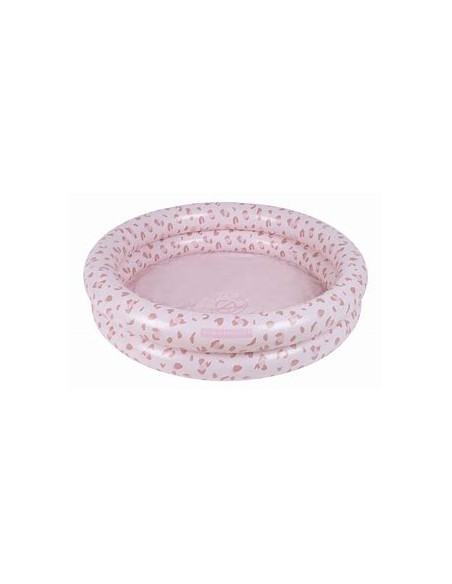 Piscine Gonflable Bébé 100 cm Léopard Rose - Swim Essentials Enfant