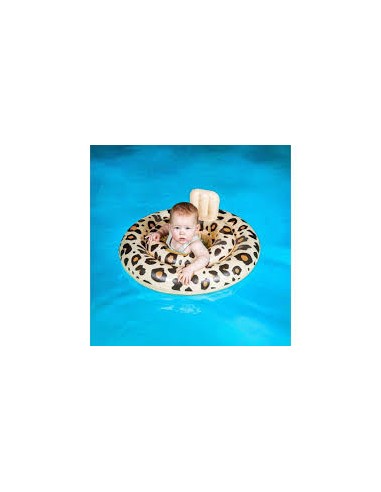 Bouée Bébé 0–1 an Motif Léopard – Swim Essentials | Sécurité & Style