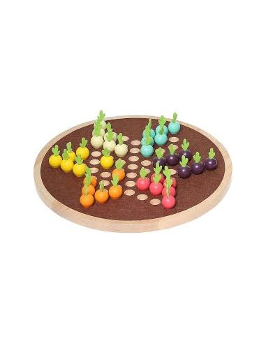 La Traversée du Potager – Dames Chinoises Vilac | Jeu en Bois Éducatif pour Enfants