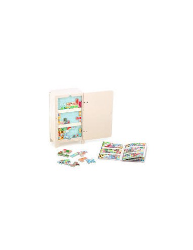 Pack It Right Frigo – Vilac | Jouet Éducatif en Bois pour Enfants