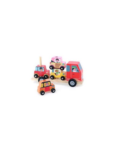 Empil'auto city en bois - Vilac