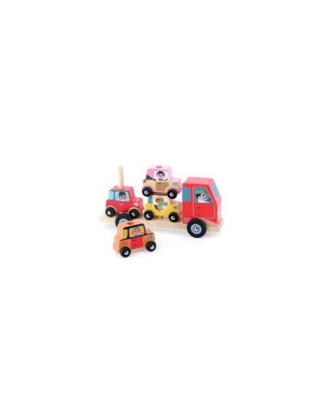 Empil'auto city en bois - Vilac