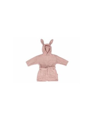 Peignoir de bain rose wild 1-2 ans - Jollein