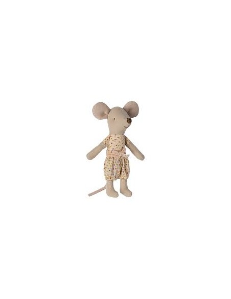 Souris Petite Sœur Maileg – Avec Boîte d’Allumettes et Literie | Compagnon Doux dès 3 ans