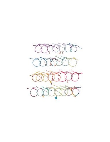 Coffret 30 bracelets enroules arc en ciel - Janod